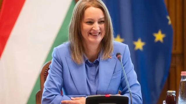 Amerikai delegációt fogadott az Országgyűlés elnöke a Parlamentben