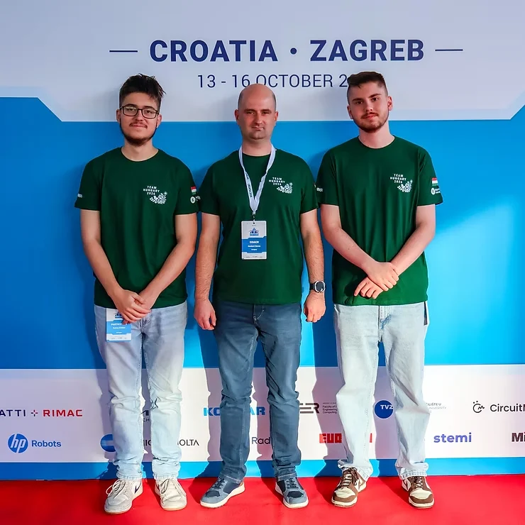 Bronzérmet szerzett a Széchenyi István Egyetem csapata a robotika Európa-bajnokságon