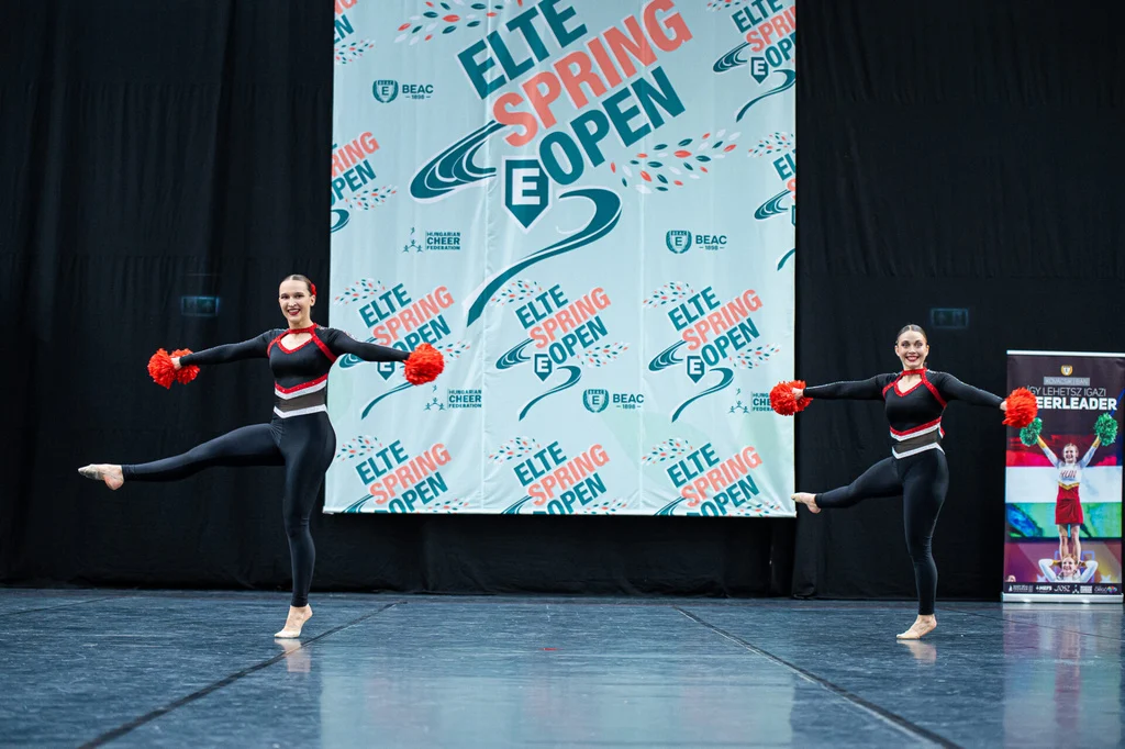 Cheerleading – Kilenc magyar páros indul a sportág első páros Európa-bajnokságán