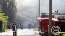 Megfékezték a lángokat a szegedi Medikémia Zrt. üzemében