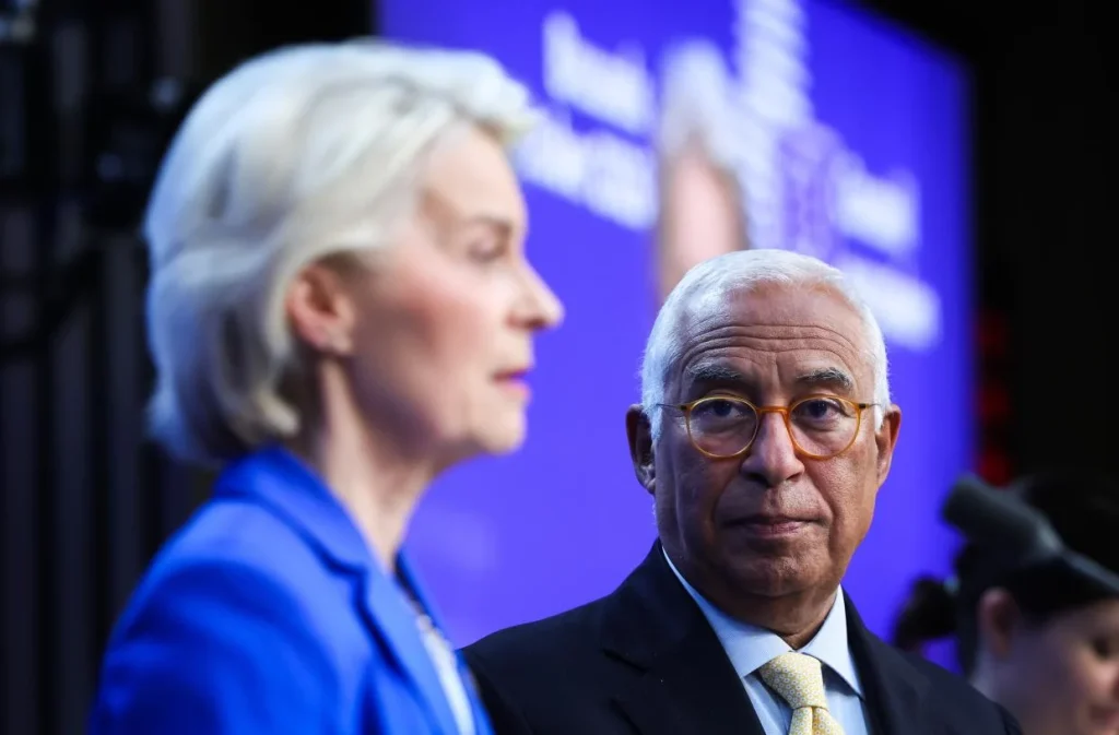 António Costa és Ursula von der Leyen: Ukrajna támogatása továbbra is uniós prioritás