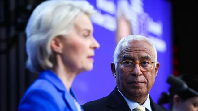 António Costa és Ursula von der Leyen: Ukrajna támogatása továbbra is uniós prioritás