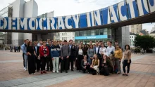 Brüsszelben jártak a XVIII. kerületi diákok a Eurobridge18 programmal
