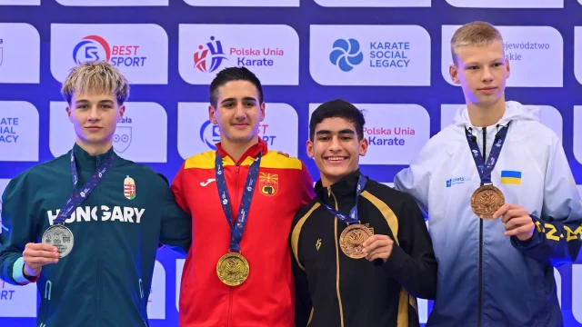 Ezüstérmet nyert a Bagi Ádám a rekordlétszámú karate vb-n