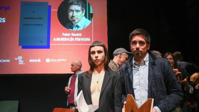 Fehér Renátó kapta a 2026-os Margó-díjat