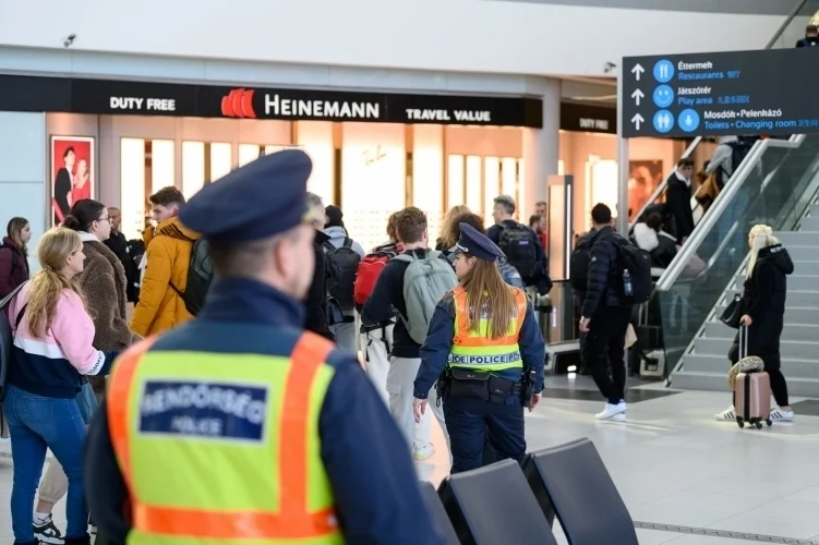 Fokozott ellenőrzést rendelt el a Repülőtéri Rendőr Igazgatóság a budapesti repülőtéren