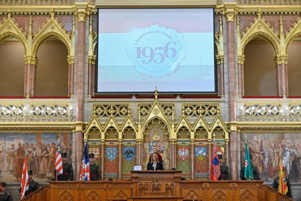 Forsthoffer Ágnes: 1956 hőseinek áldozata kitörölhetetlenné tette a szabadság eszméjét