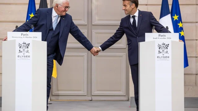 Párizsban biztosította Emmanuel Macront elkötelezettségéről Frank-Walter Steinmeier német államfő