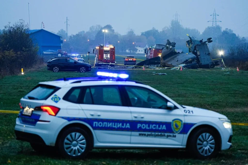 Gyásznapot hirdettek Brčkóban az EUFOR-helikopterbaleset áldozatainak emlékére