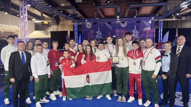 Hat aranyérem Párizsban! A magyar muaythai-válogatott Európa élmezőnyében zárt