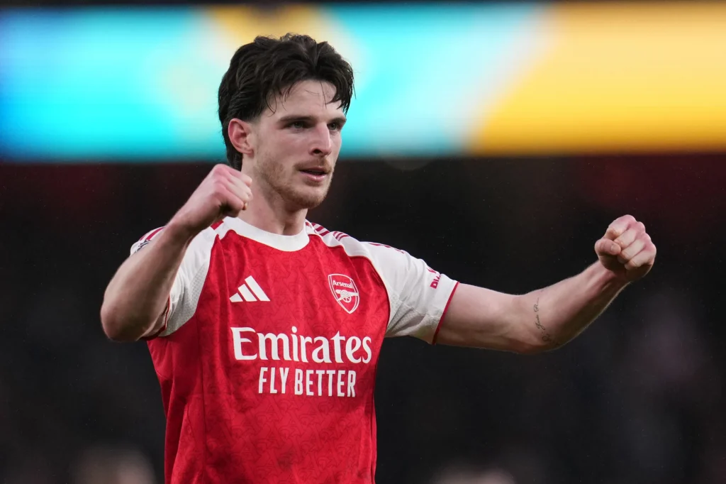 Új, hosszú távú szerződés aláírása előtt áll Declan Rice az Arsenalnál