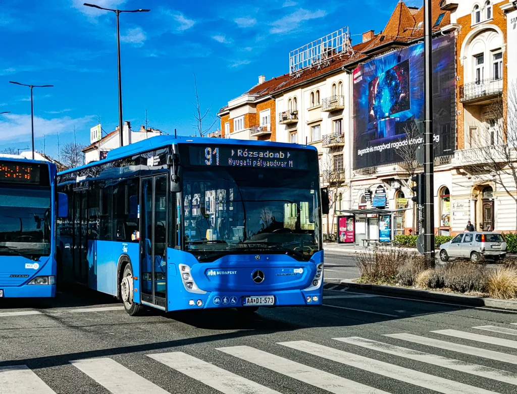 Húsz új Mercedes-Benz Citaro K típusú autóbuszt szerez be a BKV a budapesti közlekedéshez