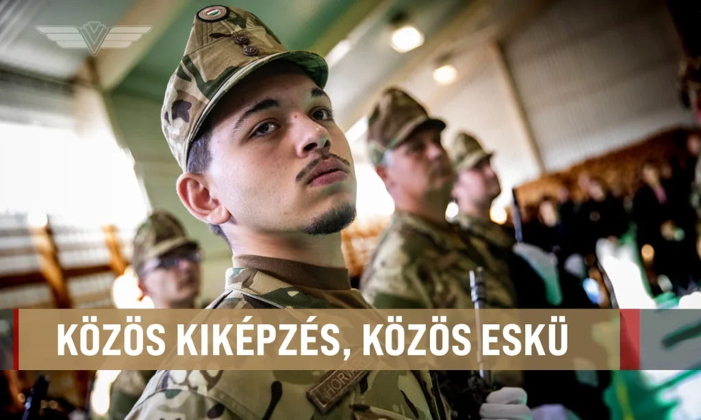 Nyolcvan katona tett esküt a nyíregyházi Damjanich laktanyában