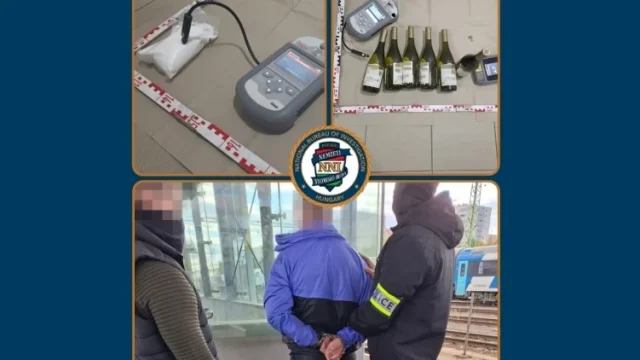 Kelenföldön fogta el a nemzetközi gyorsvonatról leszálló kábítószer-kereskedőket a Nemzeti Nyomozó Iroda