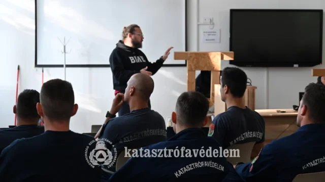 Hajdúszoboszlón tartott gyakorlatközpontú mentési képzést a HUNOR mentőszervezet