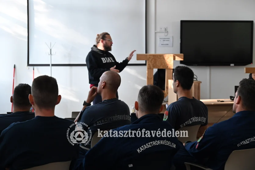 Hajdúszoboszlón tartott gyakorlatközpontú mentési képzést a HUNOR mentőszervezet