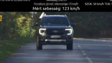 Százhuszonhárom kilométeres sebességgel hajtott egy autós Terem belterületén