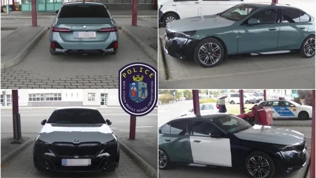 Körözött BMW-t foglaltak le a tompai határátkelőhelyen a rendőrök