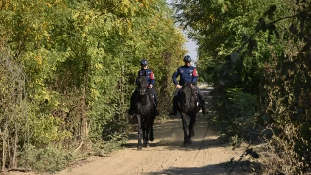 A Készenléti Rendőrség lovas egységei teljesítettek szolgálatot Somogy vármegye több területén