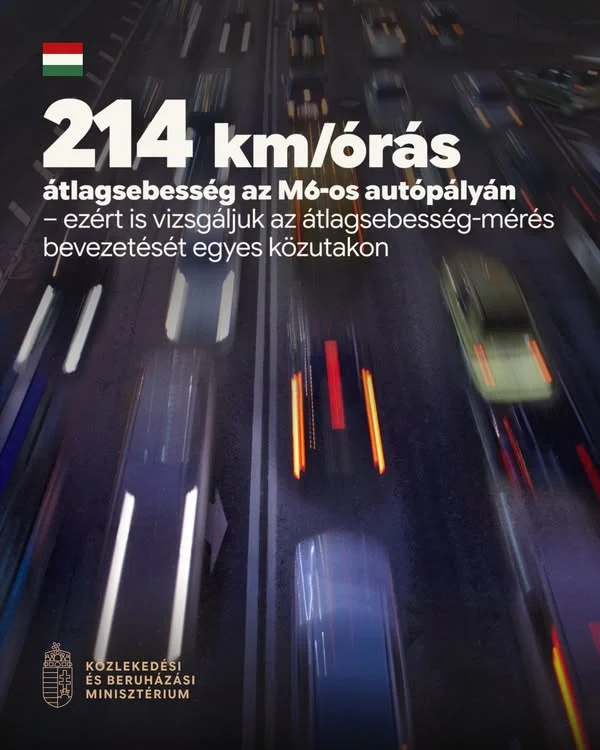 Döbbenetes gyorshajtási adatok az M6-oson: jöhet az átlagsebesség-mérés