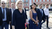 Marine Le Pen kiállt az antiszemita üzenetekkel vádolt Jordan Bardella mellett