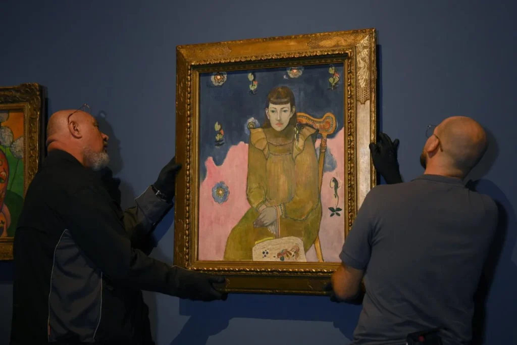 Megérkezett a Fiatal lány arcképe a Szépművészeti Múzeum Gauguin-kiállítására