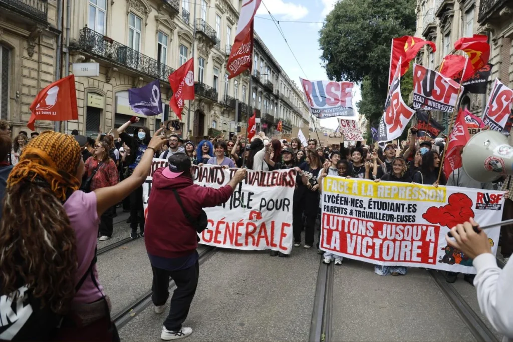 Negyedszerre vonultak utcára a tiltakozó francia középiskolások