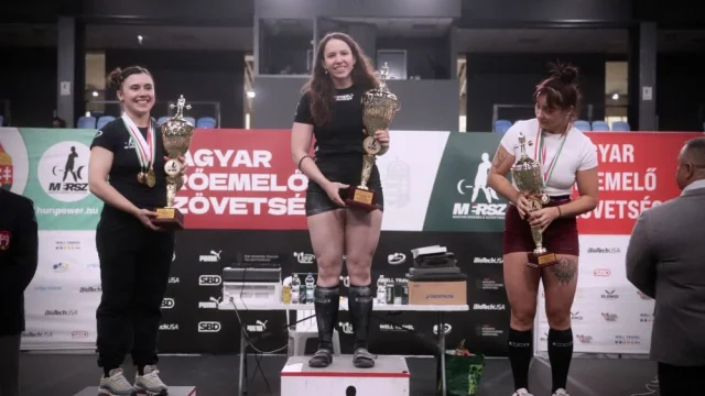 Országos csúcsok és erősödő mezőny az erőemelők magyar bajnokságán