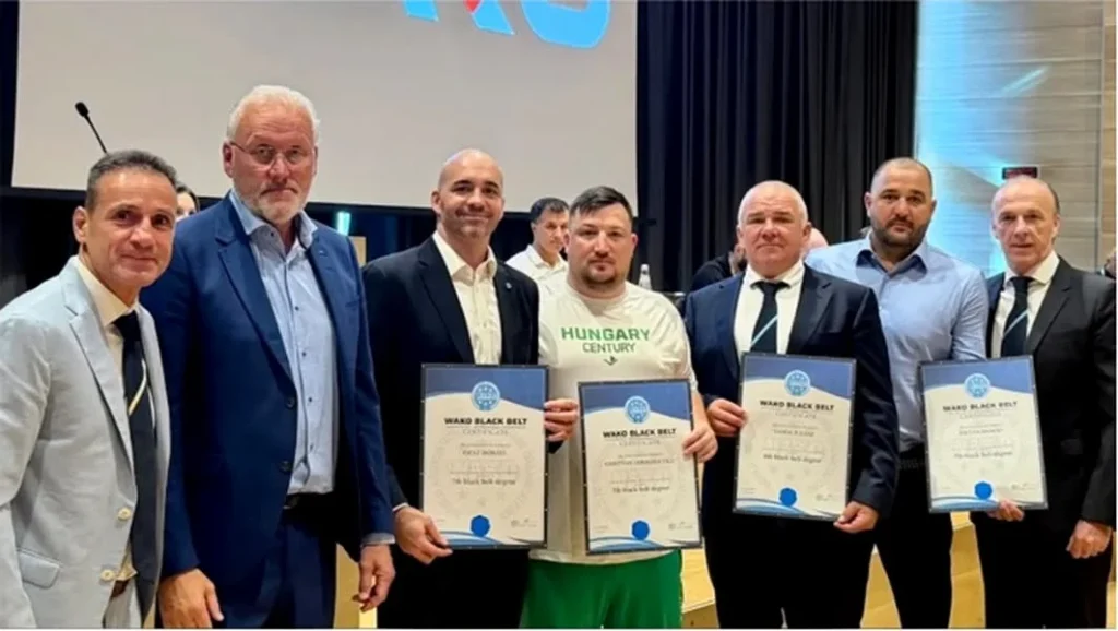 Rangos nemzetközi elismerést kaptak a magyar kick-box kiemelkedő alakjai