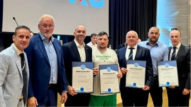 Rangos nemzetközi elismerést kaptak a magyar kick-box kiemelkedő alakjai