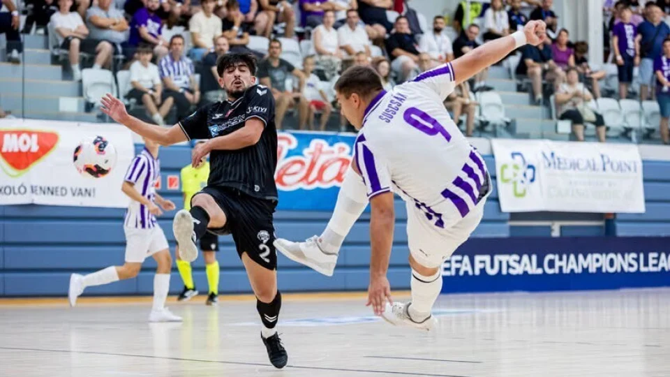 Szoros vereséggel kezdte a Futsal Bajnokok Ligáját az Újpest