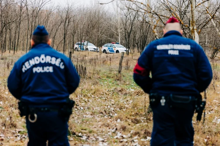 Tizenhat illegális migránst tartóztattak fel a rendőrök a magyar határszakaszon