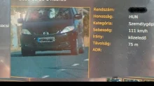 A megengedettnél több mint kétszer gyorsabban hajtott egy autós Endrefalván