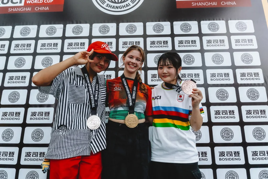 Történelmi magyar aranyérem a sanghaji BMX Freestyle Világkupán