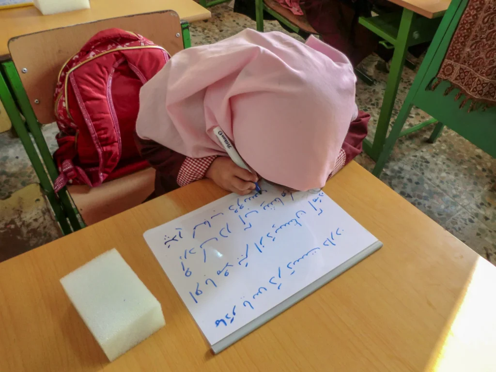 Ritka tüntetések Azerbajdzsánban az iskolai hidzsábviselés tilalma miatt