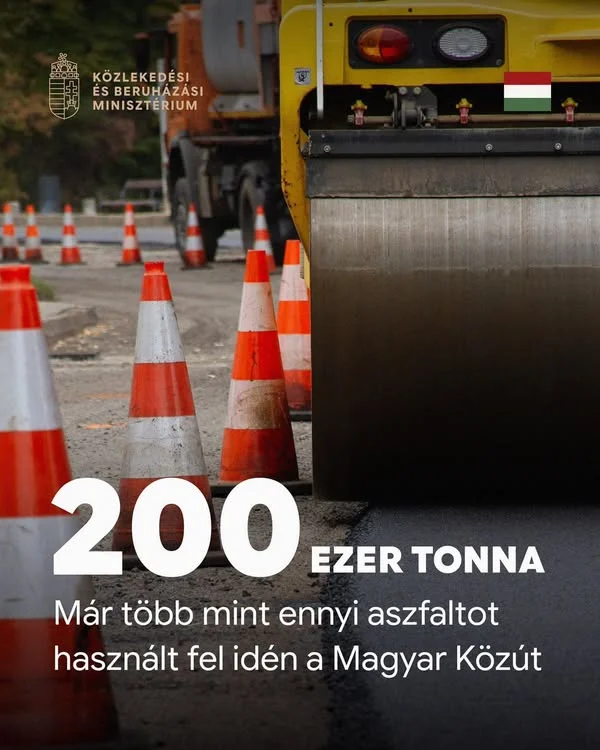 Fokozott ütemben zajlanak az útburkolat-felújítások országszerte