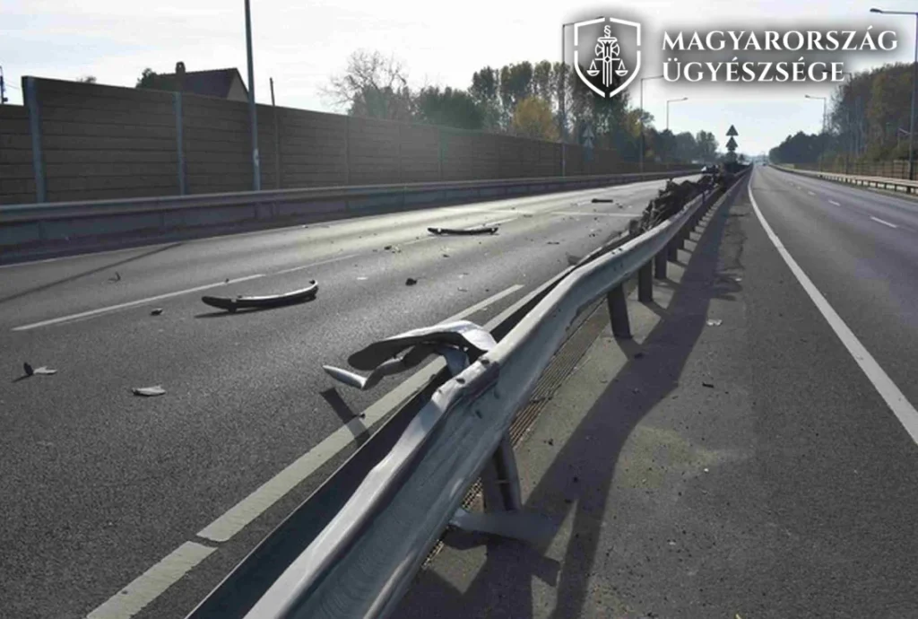 Vádat emelt az ügyészség egy gyorshajtó nő ellen, aki a 471-es főúton balesetet okozott