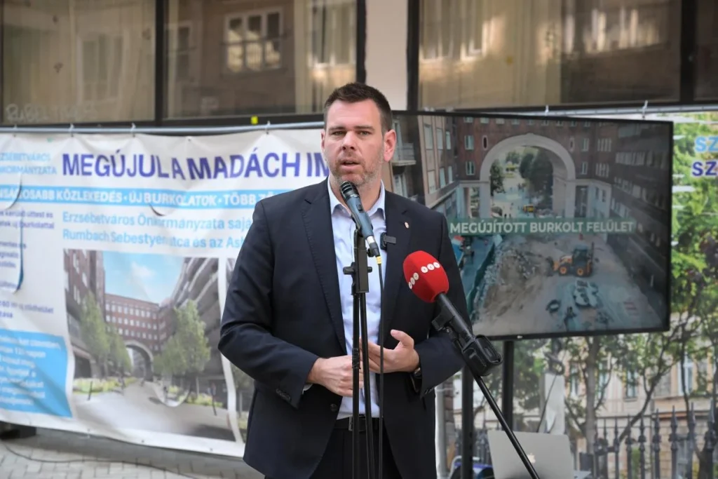 Vitézy Dávid szerint a politikai bátorság elengedhetetlen a városfejlesztésben