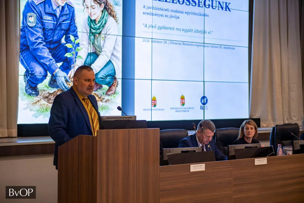 Záró konferenciát tartott a Büntetés-végrehajtás Országos Parancsnoksága a javítóintézetek átadása kapcsán